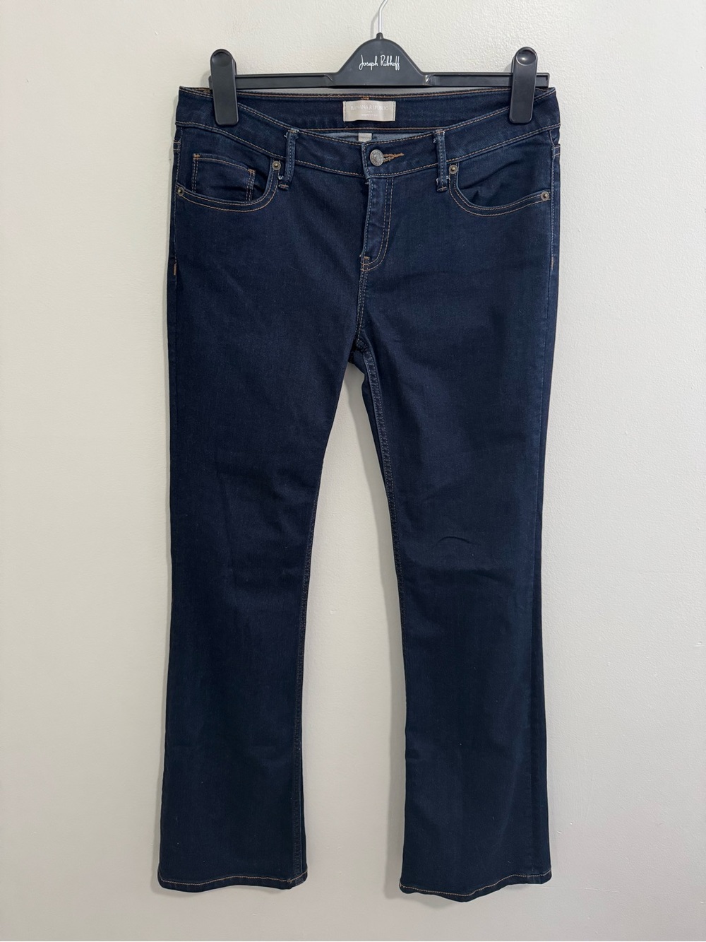Banana Republic Dark Wash Low Rise Bootcut Jeans